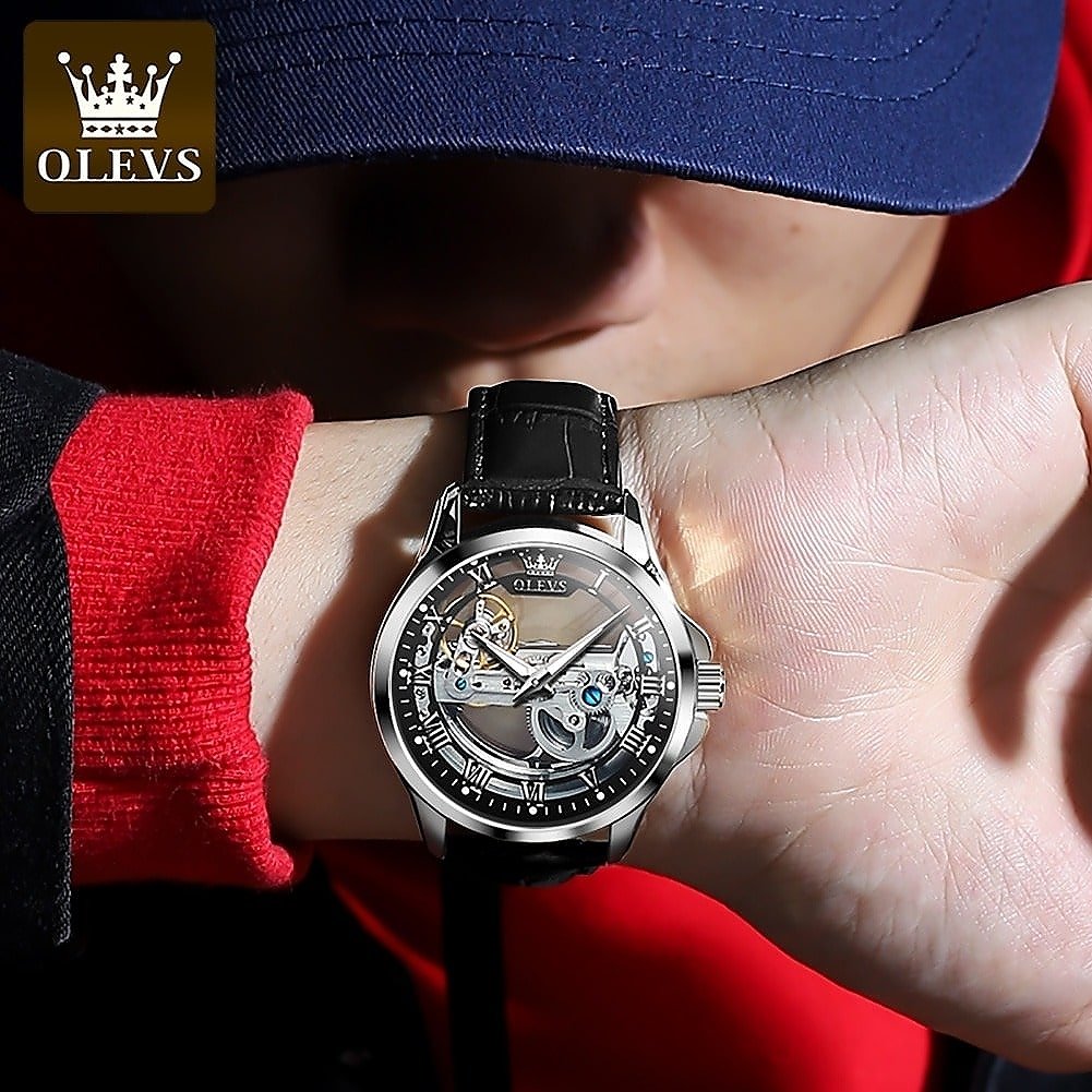 Olevs 6661 Classic Ultra-Thin Automatic Mechanical Watch