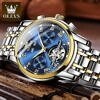 OLEVS 6607 Top Original Luxury Auto Mechanical Watch