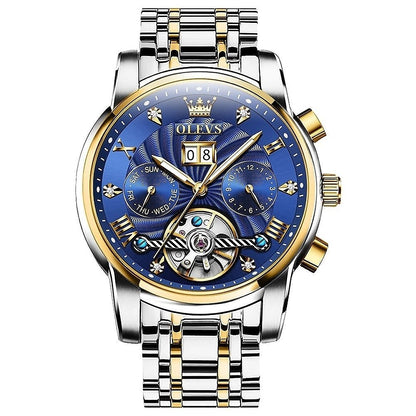 OLEVS 9910 Tourbillon Self-Winding Sports Luxury Watch